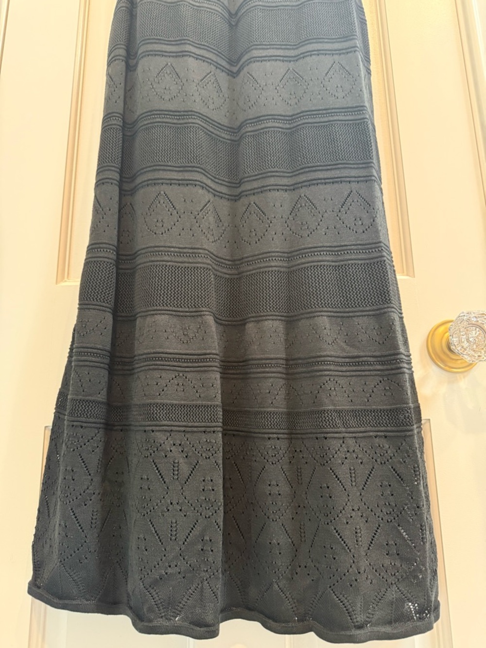 Joie Halter Maxi Dress - Size Large, Black Elegant Evening Dress - Picture 4 of 10